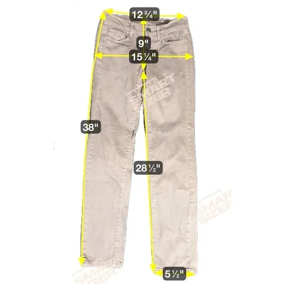 Ann Taylor Loft Women 24 Modern Skinny Denim Light Brown Jeans Casual Skatercore - Image 6