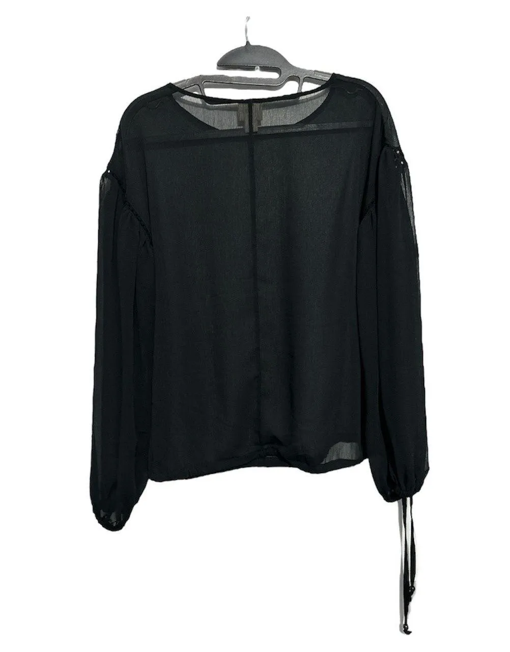 Mossimo sheer long sleeve blouse - Image 2