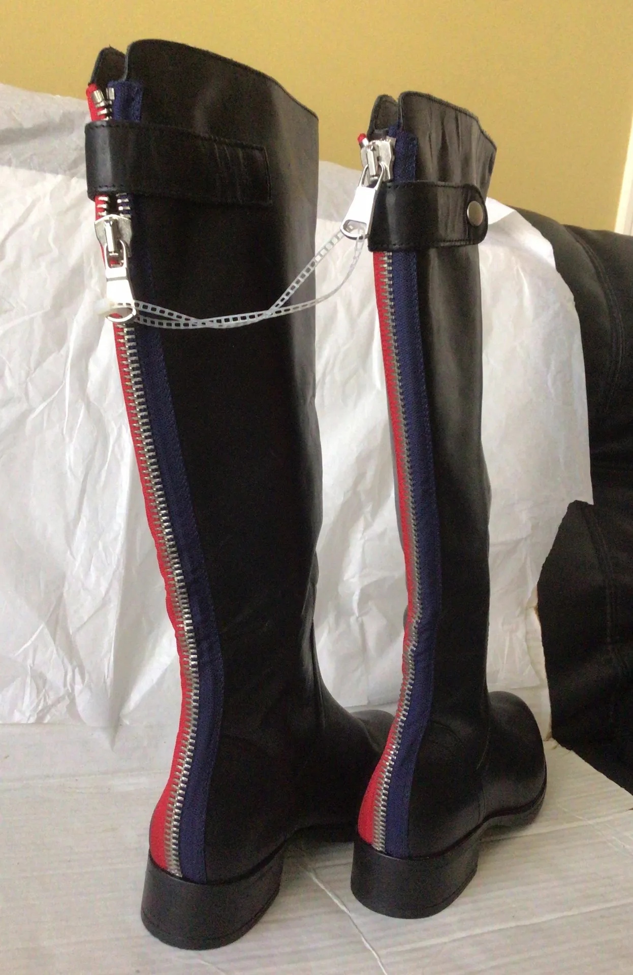 Steve Madden JOURNAL LEATHER BOOTS (Sz6.5) - Image 4