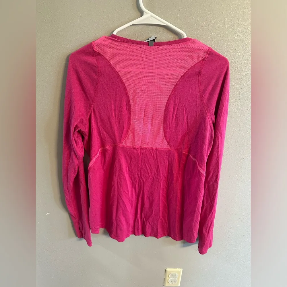 🔴Nike Pink Long Sleeve Top - Image 3