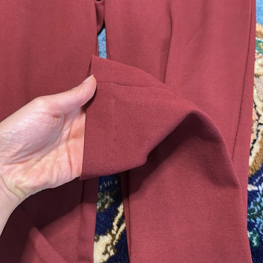 Antonio Melani  burgundy pants - Image 5