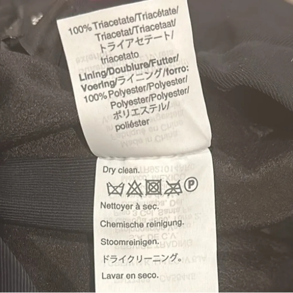 JCREW 365 ASYMMETRICAL BLACK PENCIL JAPANESE CUPRO SKIRT 4 - Image 8