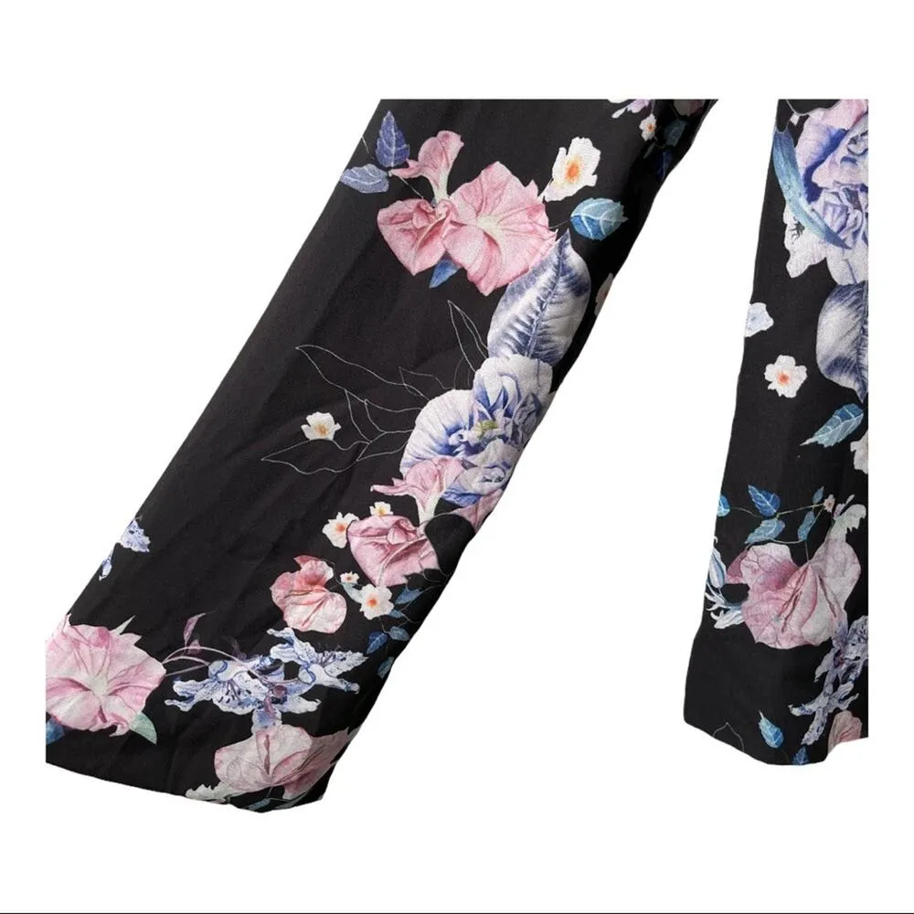 STYLESTALKER Medium Floral Blazer Statement Sleeves Lightweight Trendy NWOT - Image 11