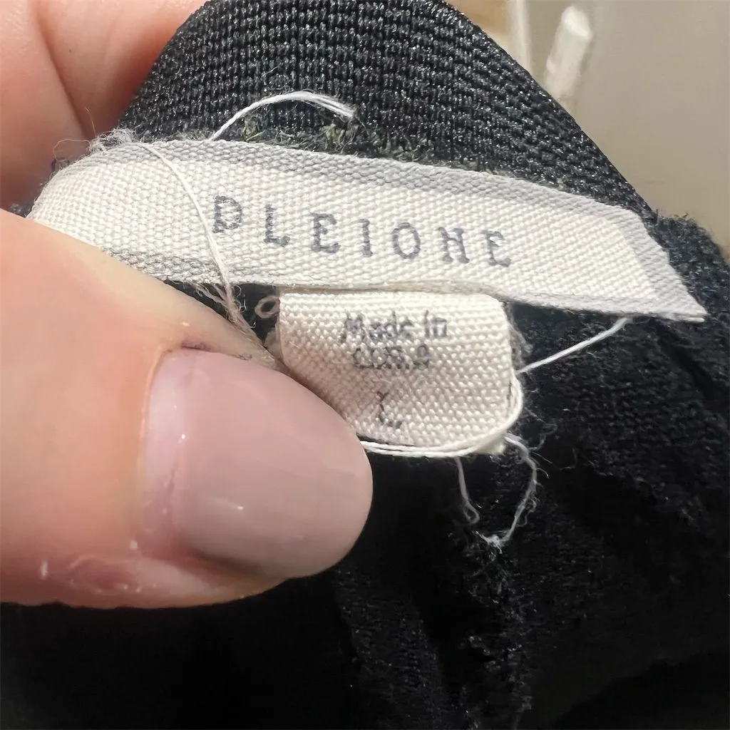 Pleione Women's Striped Maxi Skirt Black Size L Long - Image 8