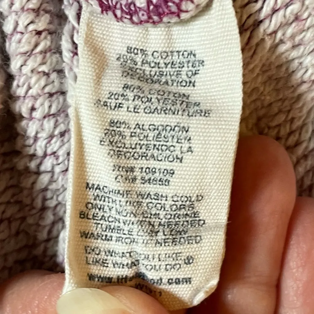 Life is Good Women's Pink Cotton Blend Raglan Oversized Hoodie Tunic - Image 10