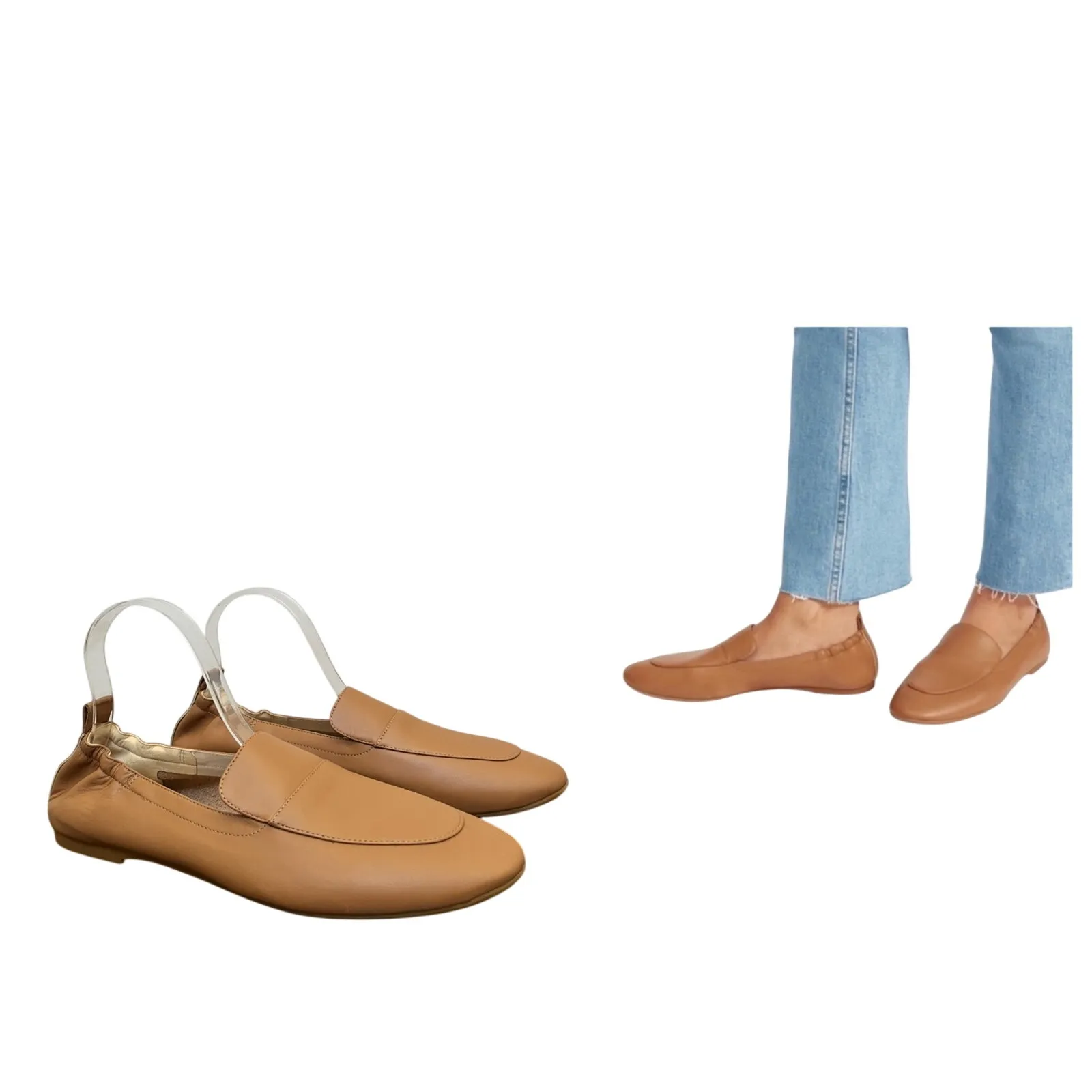 Everlane Soft Leather The Day Loafer Shoe Caramel Size 11 Comfortable Preppy - Image 2