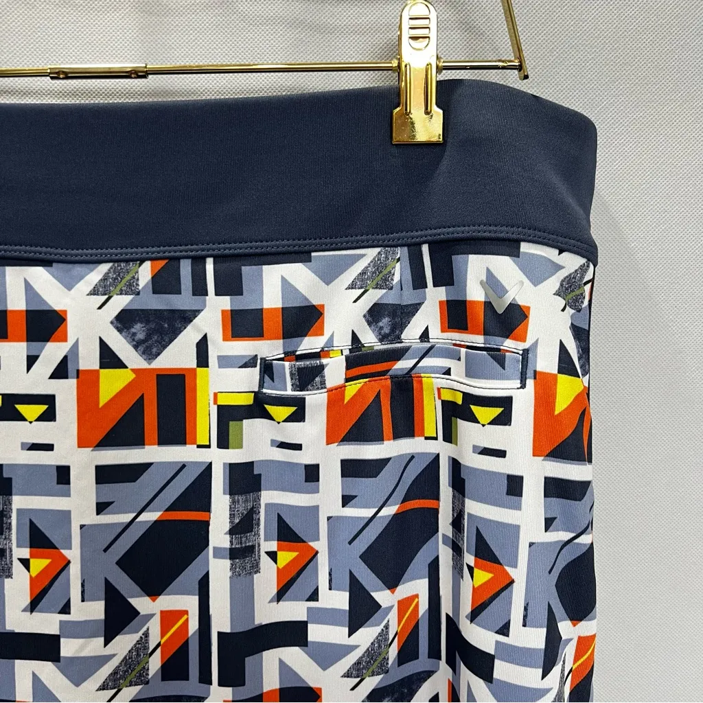 Callaway Size XL Skort Geometric Print Built-In Shorts Golf Opti-Dri 50 UPF - Image 10