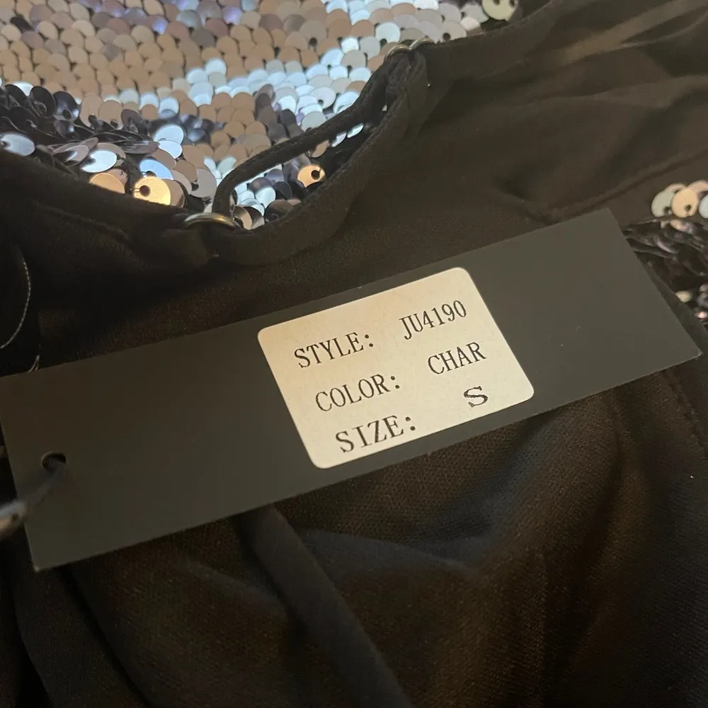 NWT LUCY PARIS x REVOLVE Jeanne Sequin Jumpsuit, Size Small - Image 6