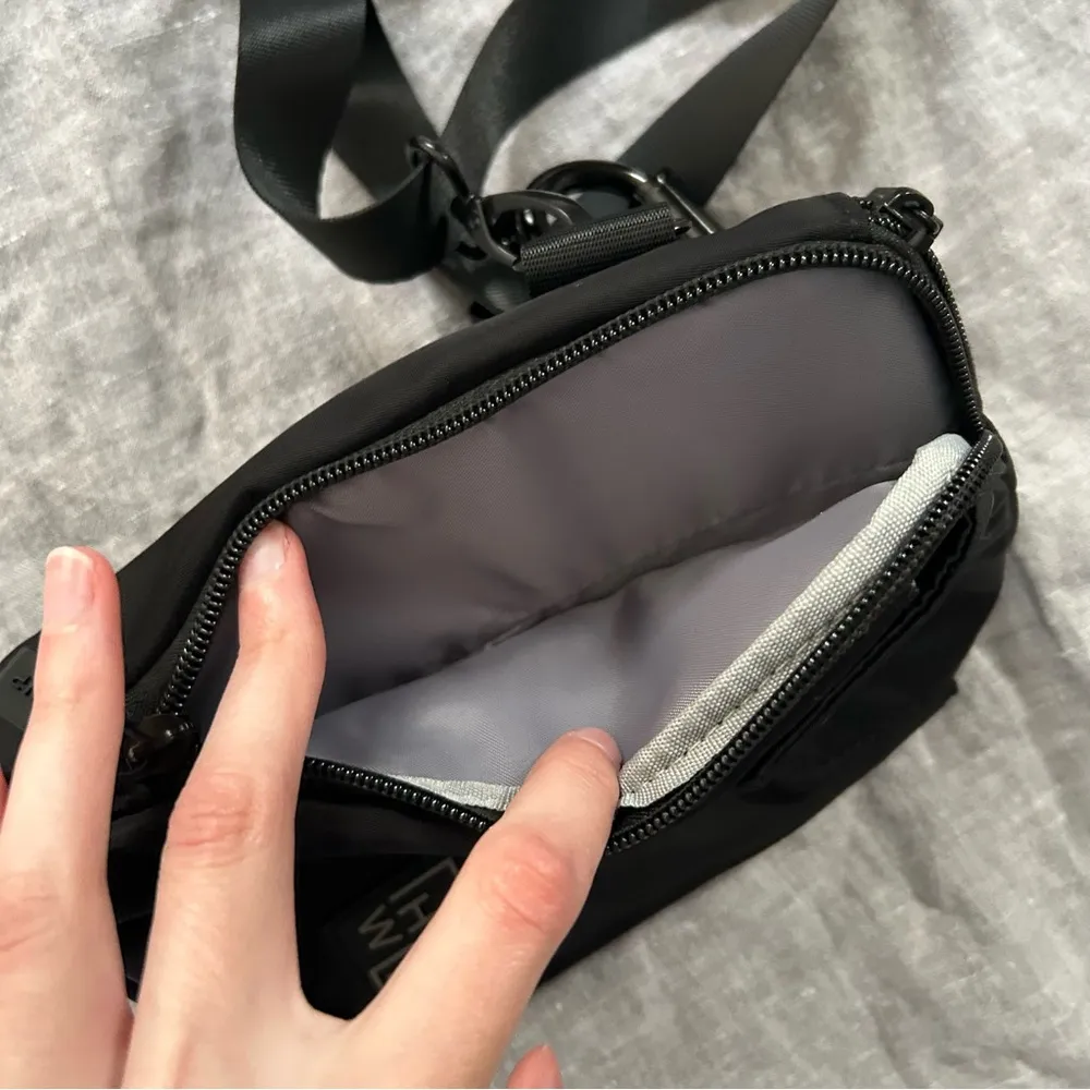 IHKWIP PPE Nylon Crossbody Carrier Bag Black Travel - Image 8