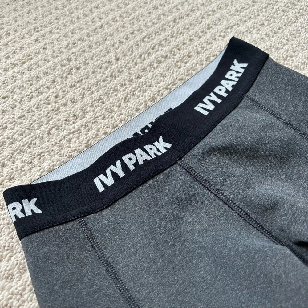 IVY PARK Gray Capri Leggings - Image 3