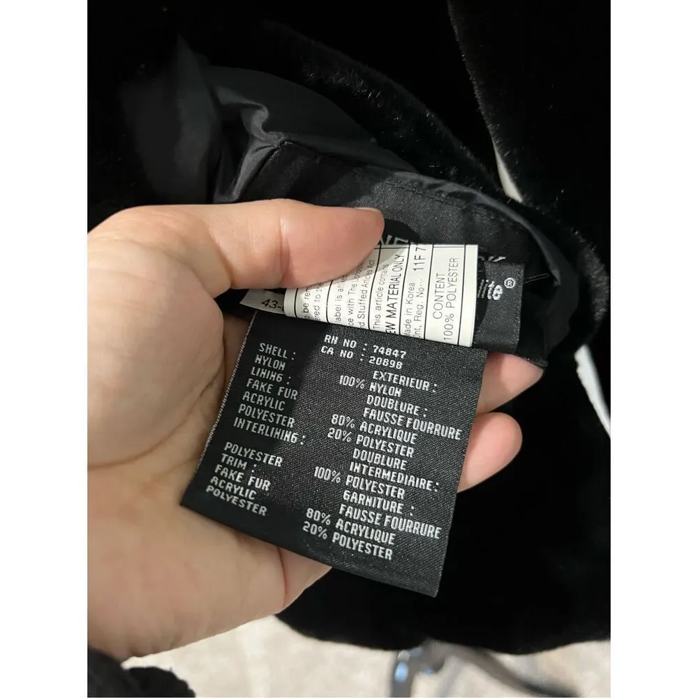 Andrew Marc New York REVERSIBLE Winter Jacket Coat  Black size M - Image 5