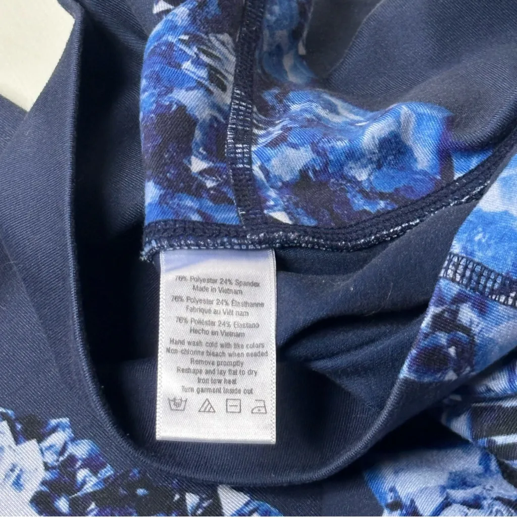 Alo Yoga High Waisted Athletic Airbrush Leggings in Dark Crystal Sky Size XS - Image 8