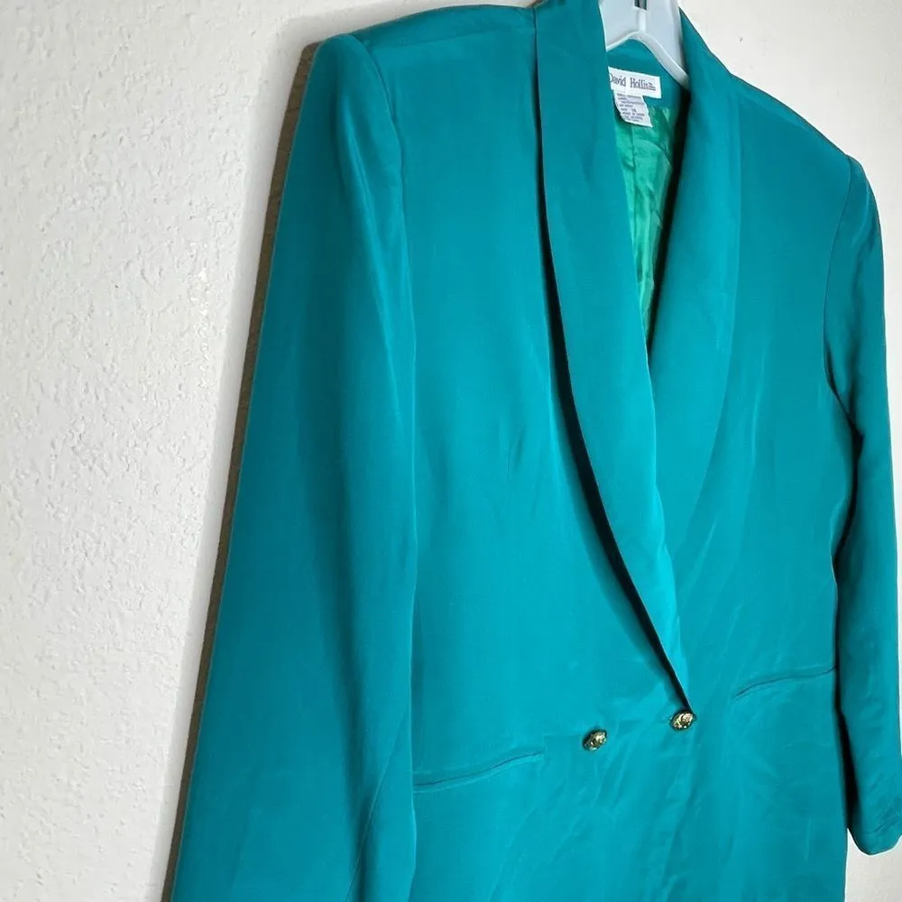 Vintage David Hollis Blazer‎ Size 14 - Image 4