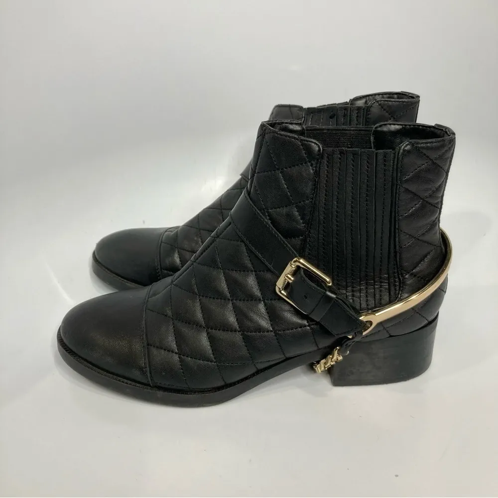 Karl Lagerfeld black ankle boots size‎ 6.5 - Image 2