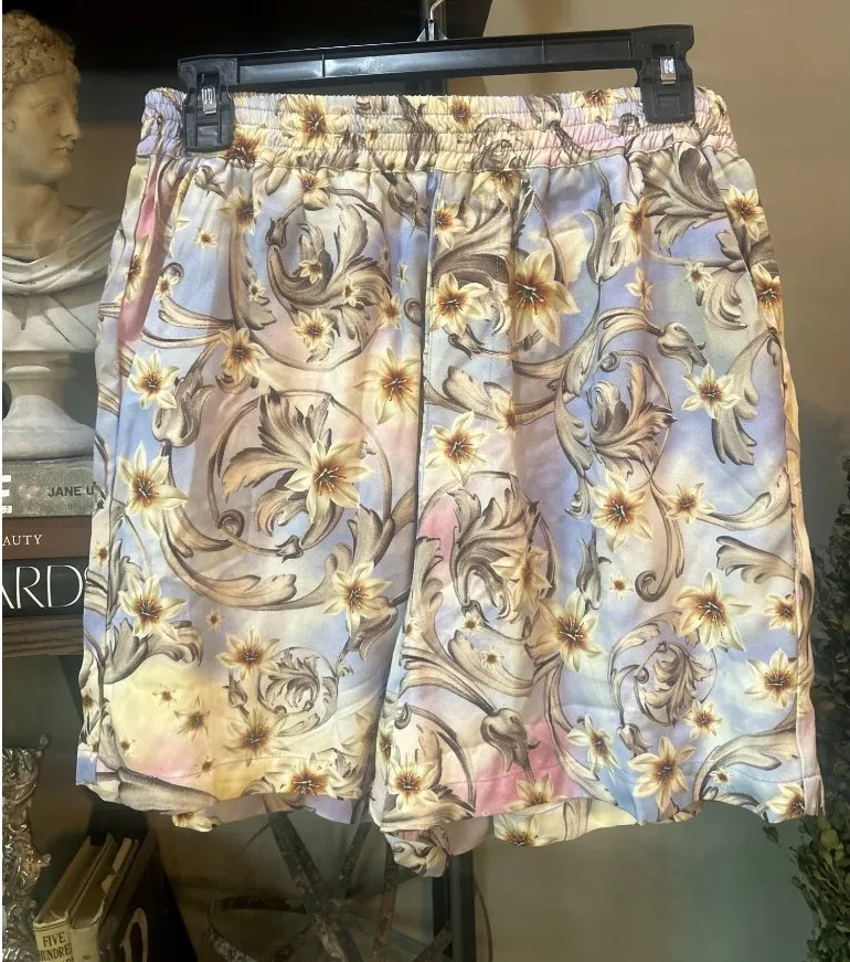 Agua Bendita x REVOLVE Watts Shorts Multicolor Womens Size Large - Image 1