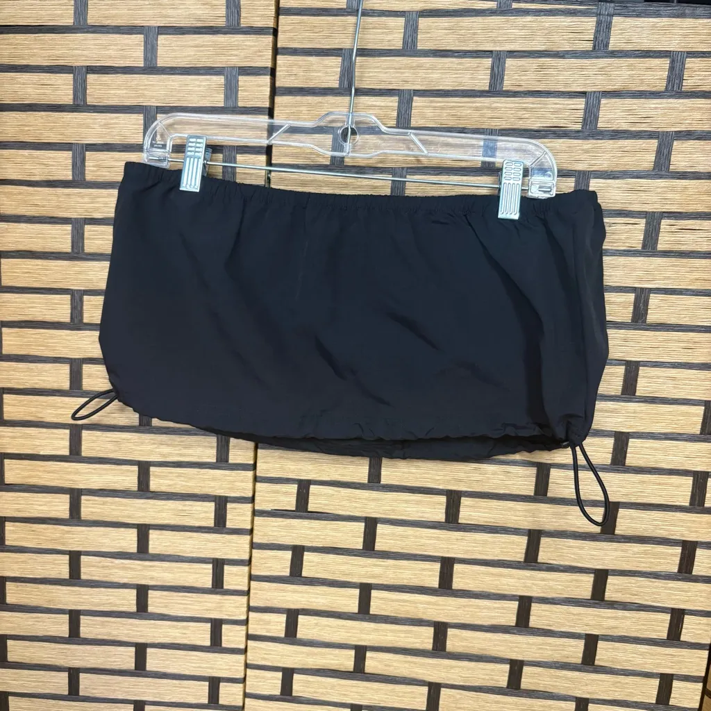 Vans Riley Parachute‎ Black Crop Top Size Large - Image 3