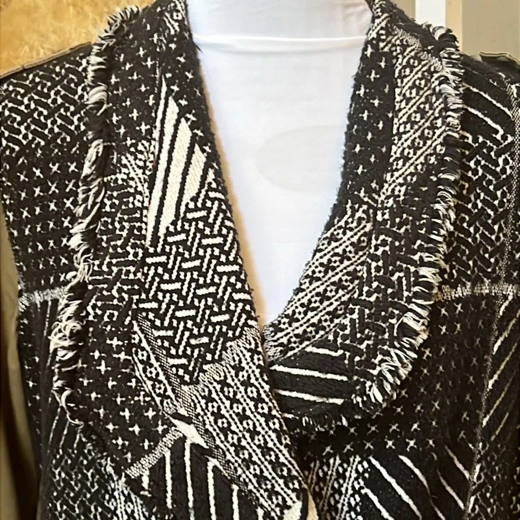 Anthropologie Hei Hei Fringed Fieldwork Jacket Size XS - Image 4