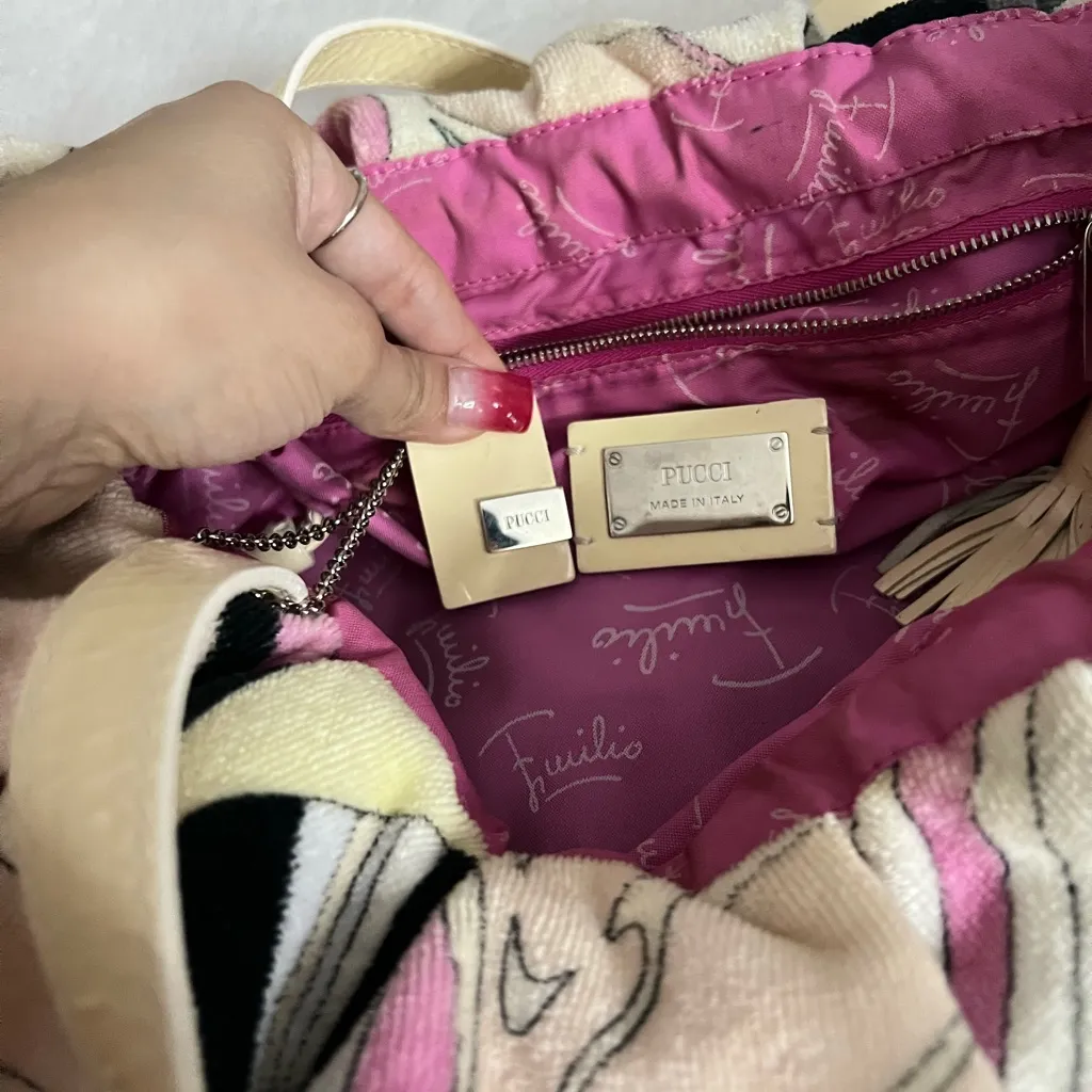 EMILIO PUCCI Tote Bag Tote
Shoulder Bag - Image 4