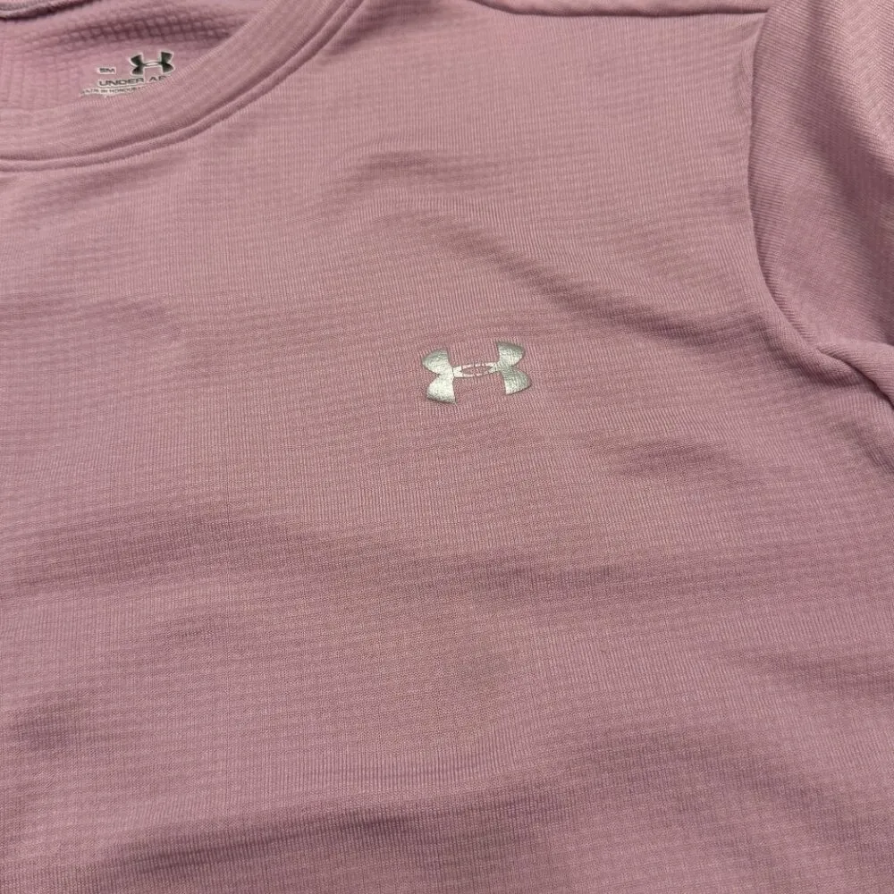 Under Armour women's small pink BASE 2.0 long sleeve - Image 4