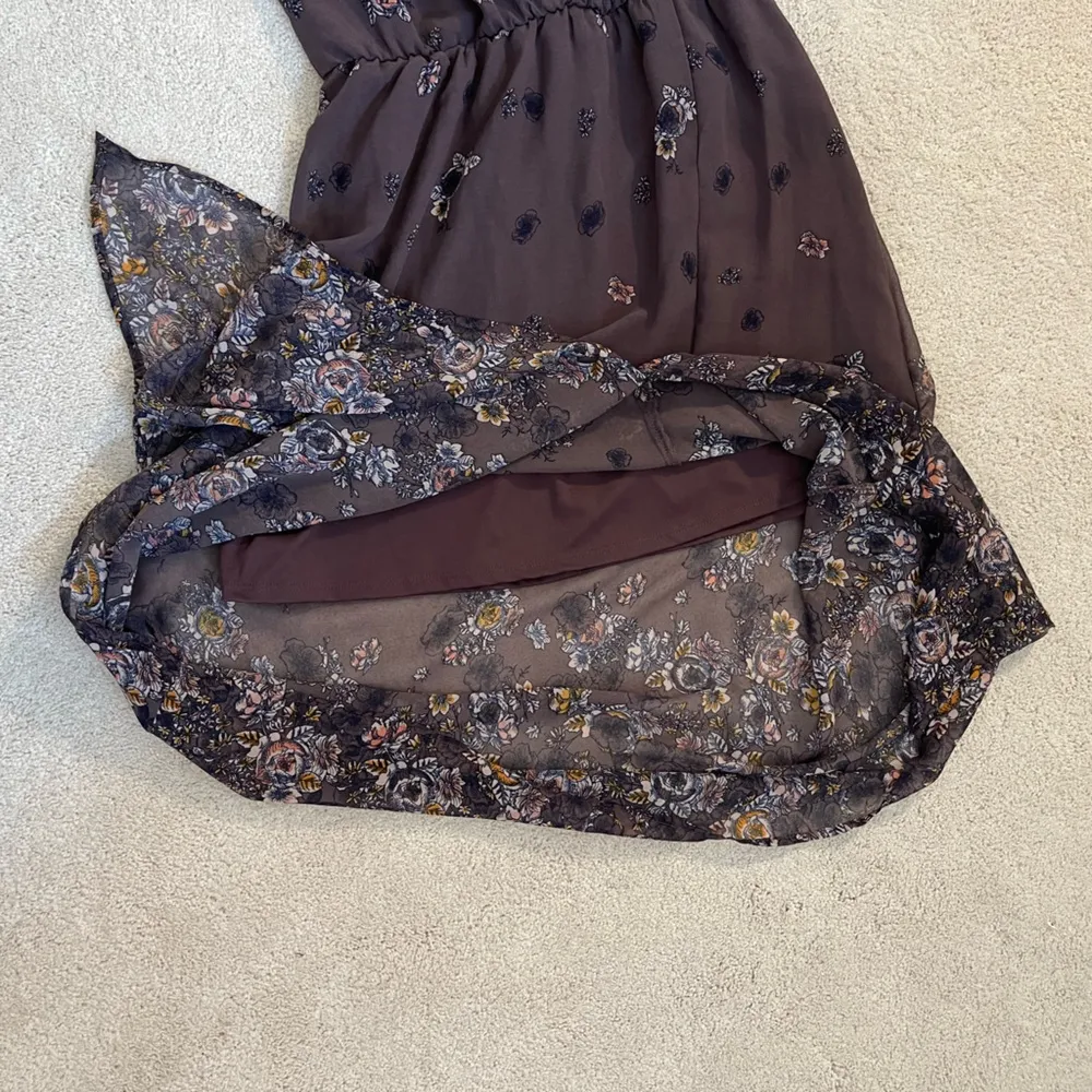 Xhiliration floral purple midi wedding or shower guest size medium - Image 9