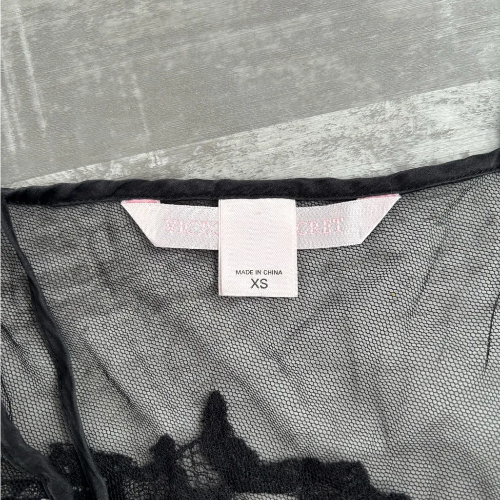 Victoria's Secret Black and White Cheetah Print Chemise - Image 3