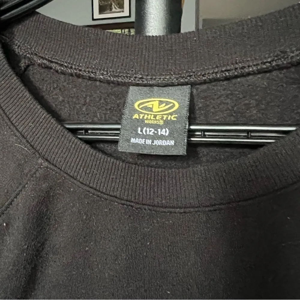 Disney Black Toy Story Two Infinity & Beyond Sparkly Crewneck Sweatshirt Medium - Image 5