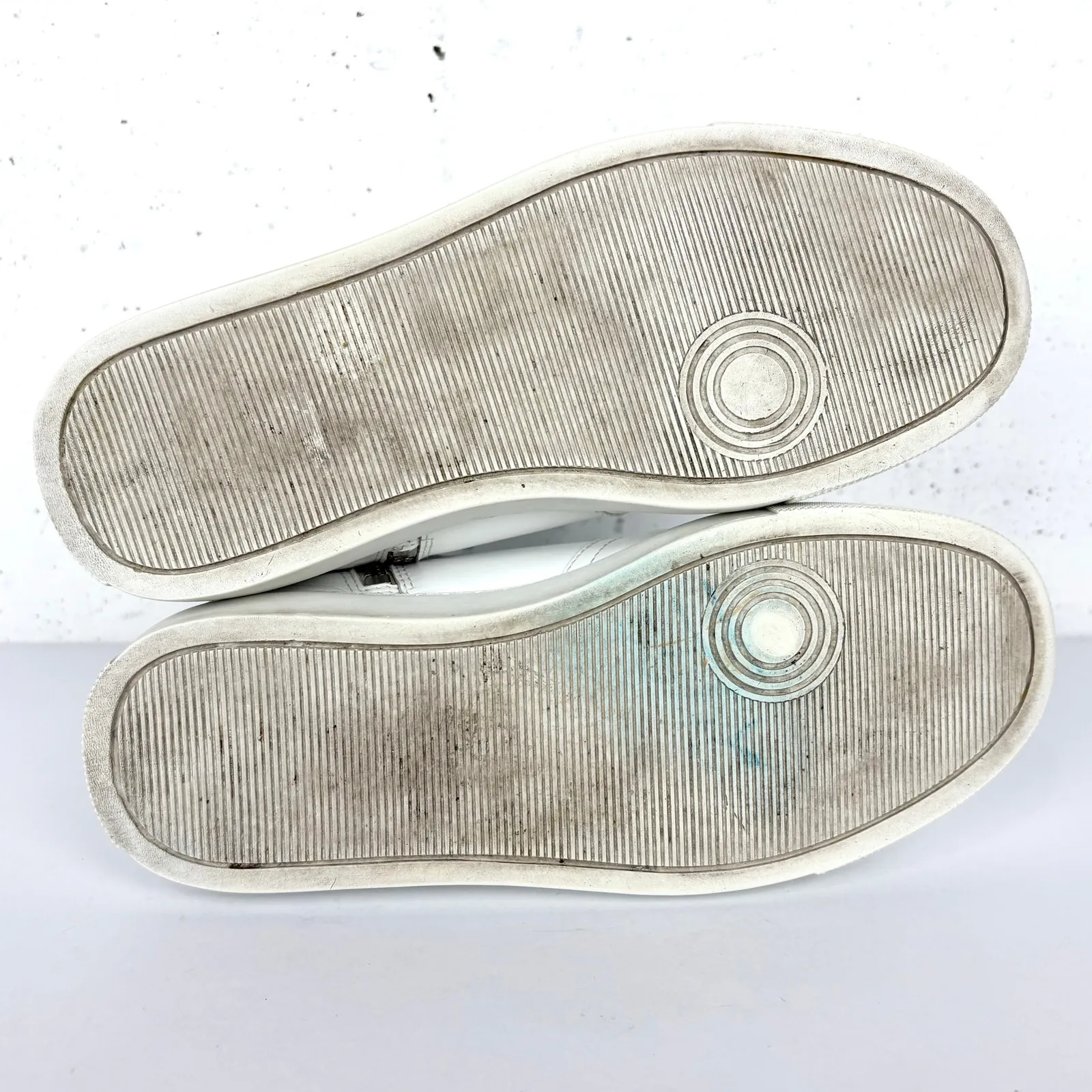 Zadig & Voltaire High Top Flash Sneaker White Lightning Lace Up Leather Size 36 - Image 5