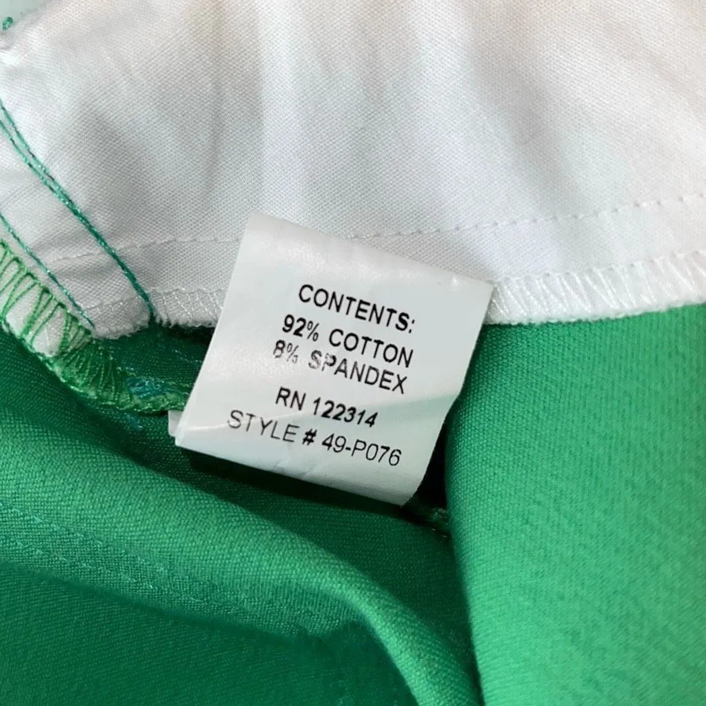 Peace Of Cloth Womens Panticular Stretchy Trouser Pants Grass Green‎ Size 10 Green - Image 7