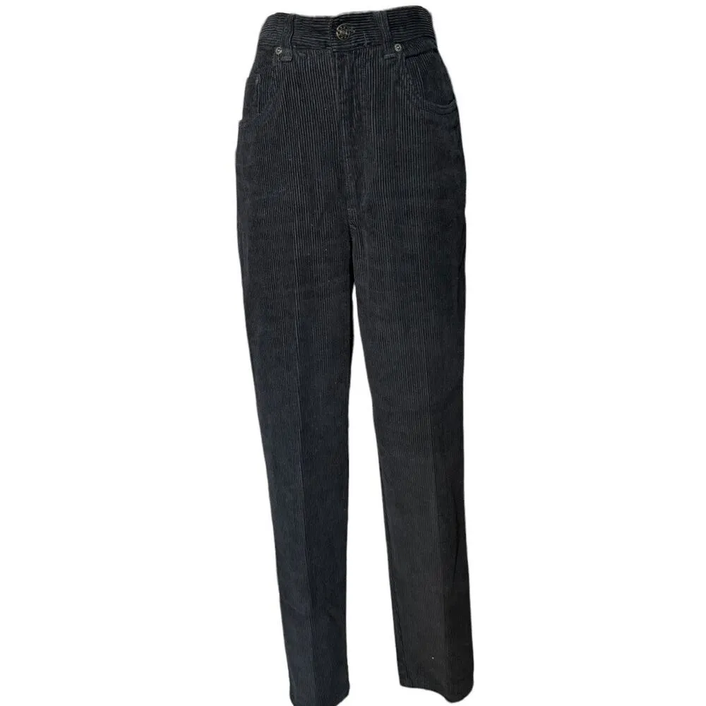 Y2K Vintage Corduroy Vest & High Waisted Pants by Kathy Ireland set size Medium - Image 9