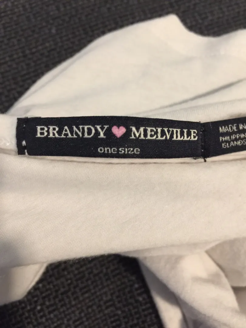 Brandy Melville Halter Crop Top - Image 3