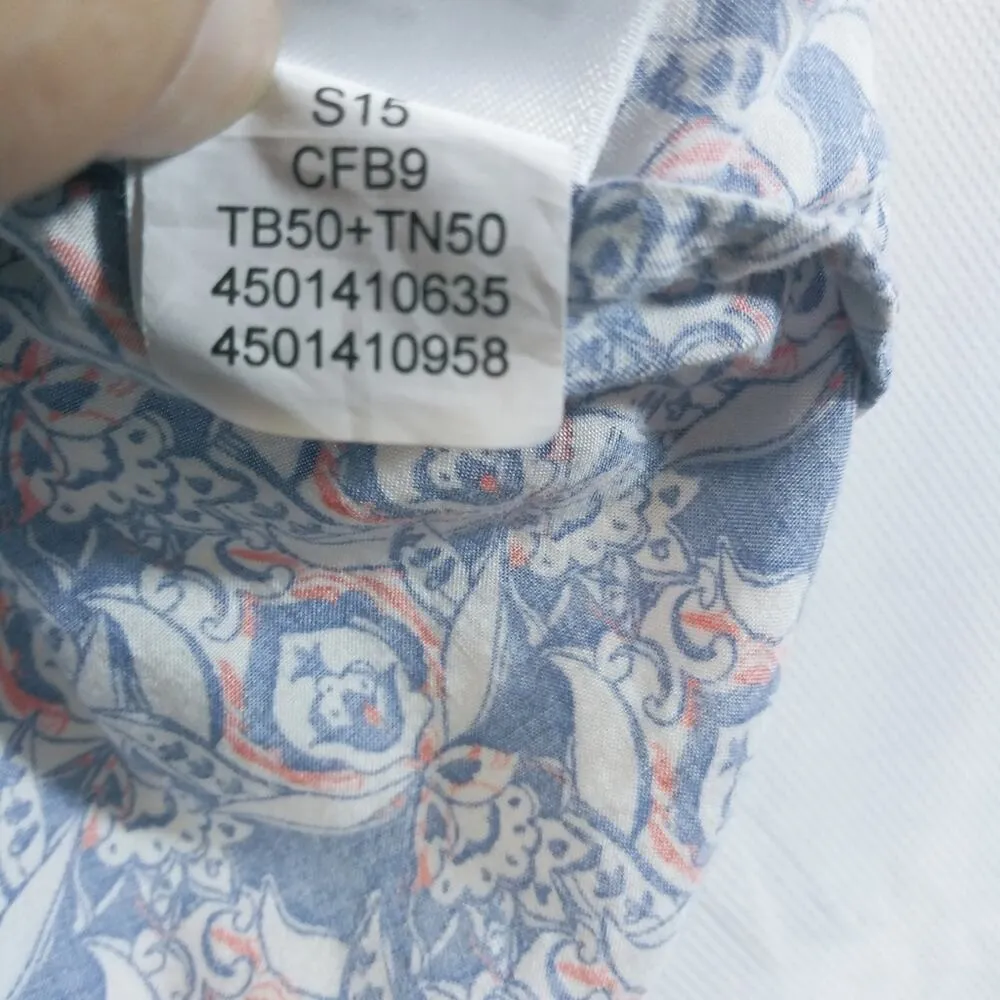 The North Face Floral Annabella Blue Floral Tank Outdoors  S - Image 8