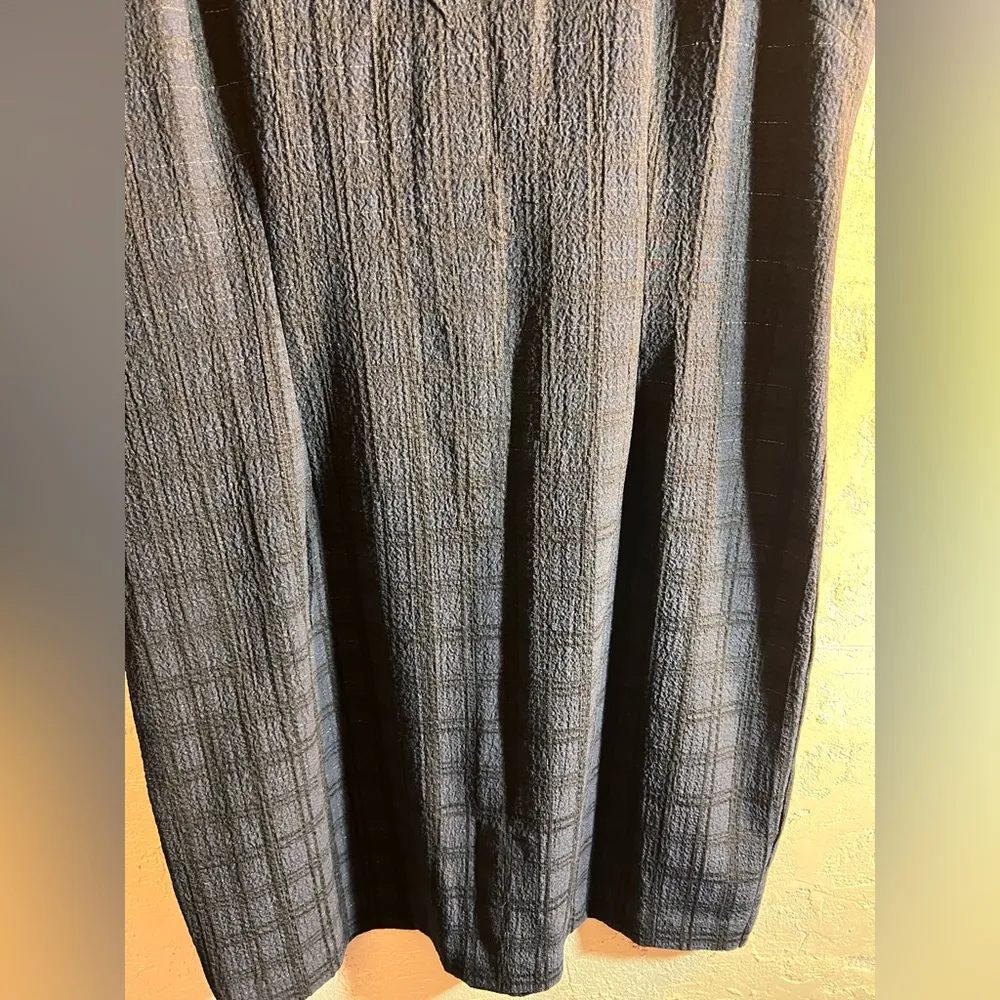 Tommy Hilfiger Textured Navy Black Plaid Dress
Career workwear evening cocktail - Image 7