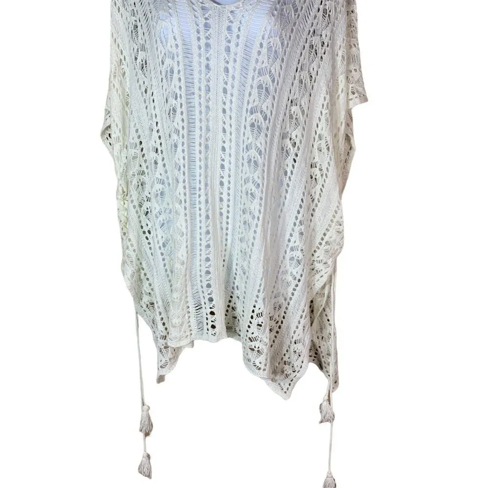 Womens crochet swim cover Size XL - Image 3