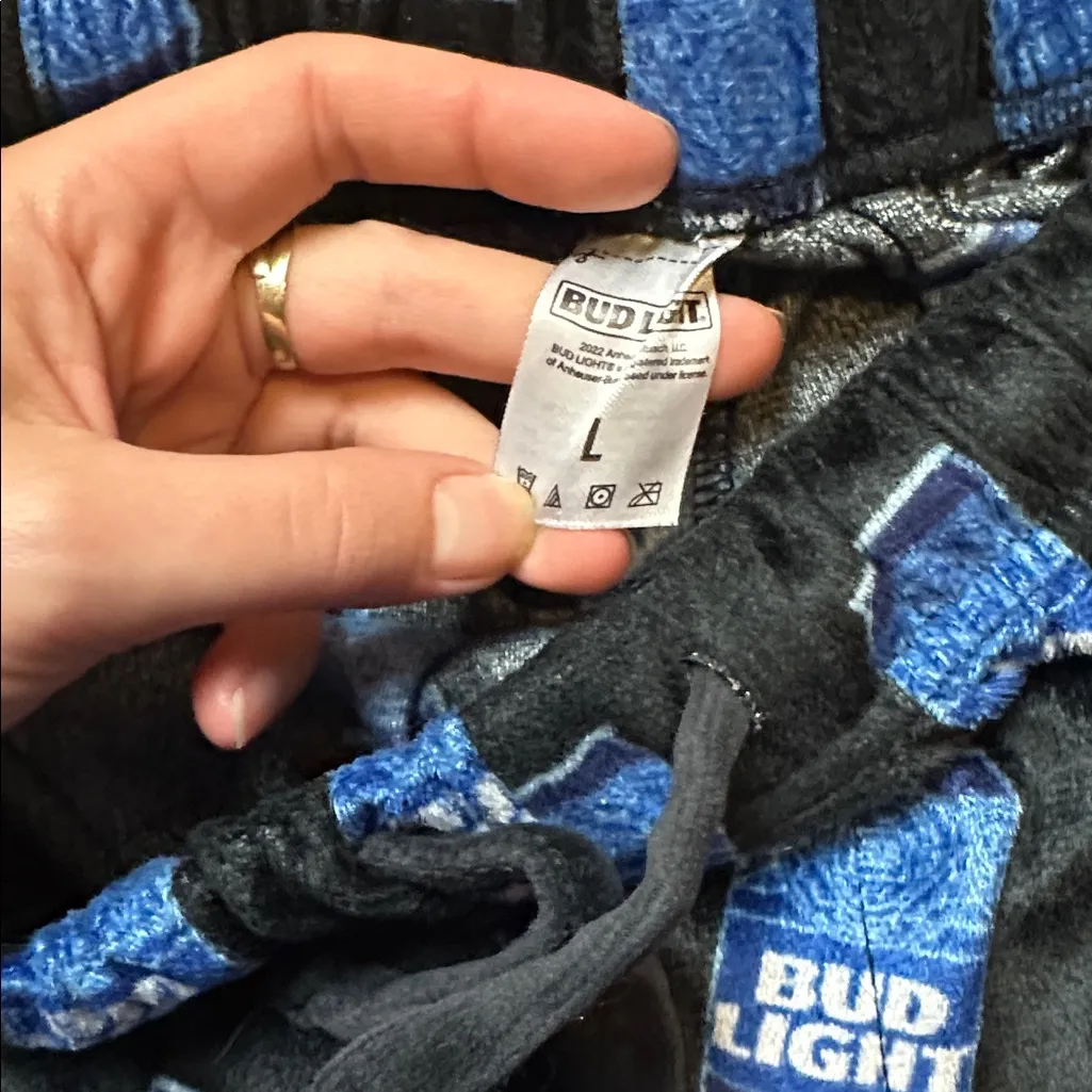 BUD LIGHT BEER CAN FLEECE SWEATPANTS - Image 3
