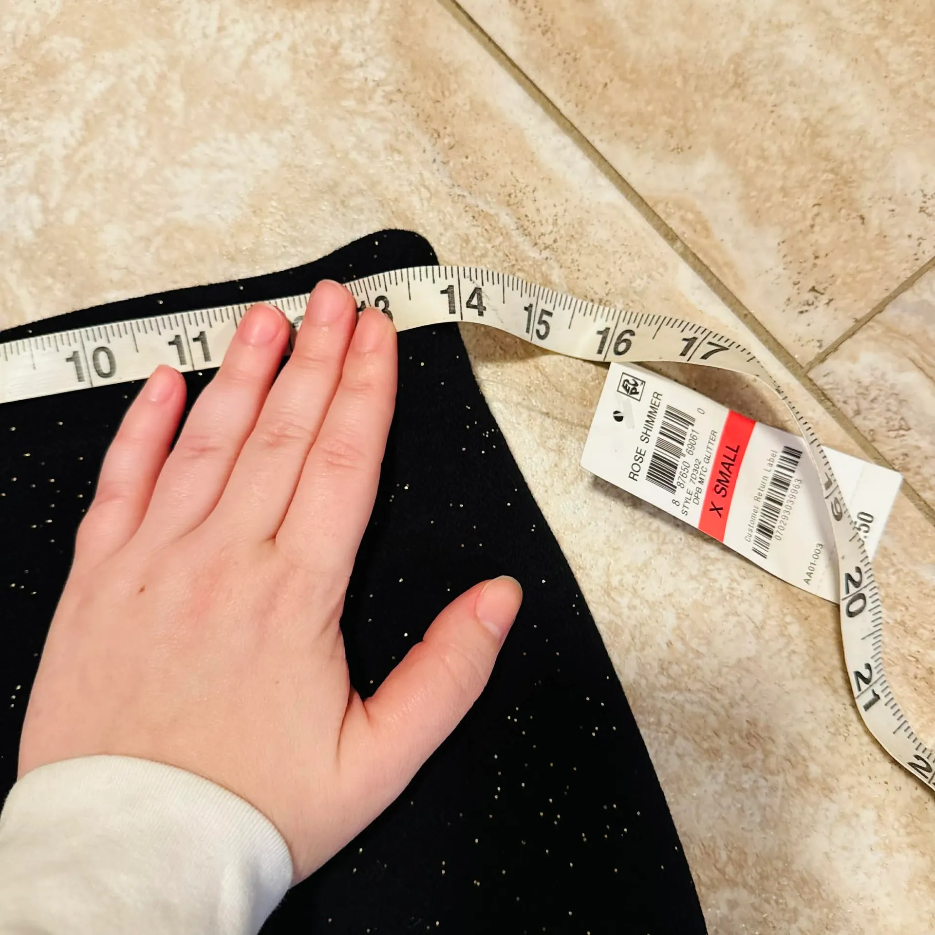 Alfani High Waist Long Glitter Bodycon Skirt - Image 5