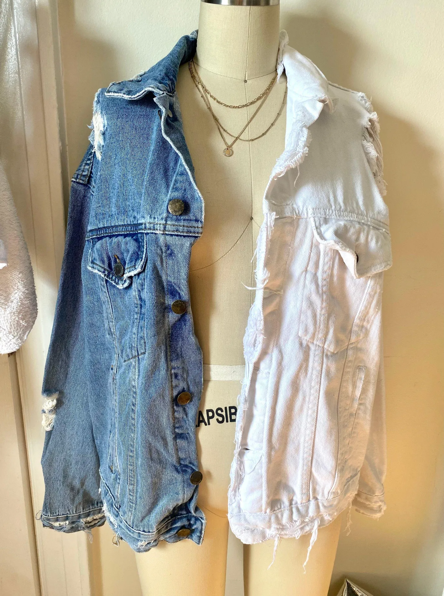 Carmar Denim Split Denim Jacket - Image 2