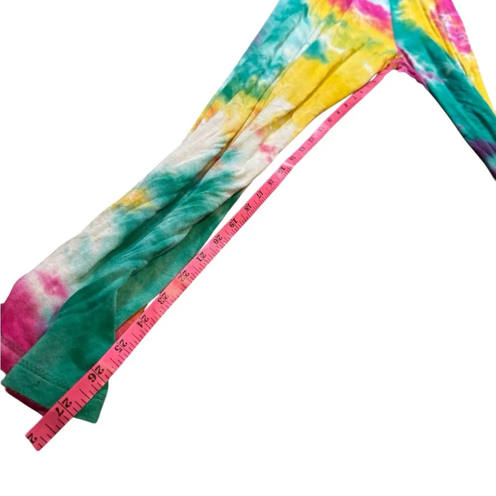 ✨ Heart & Hips Tie Dye Wide Leg Jumpsuit Women’s Large Festival Boho ✨ - Image 4