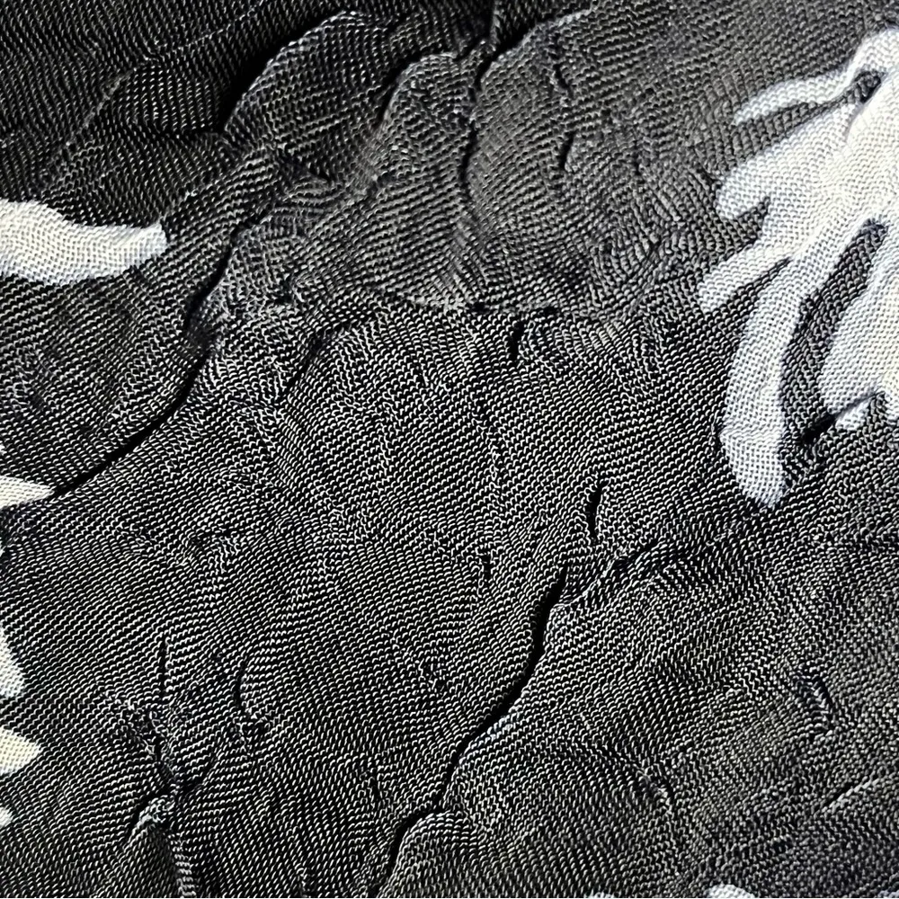 K Petite Blue Floral 90 Vintage Y2k Retro Maxi Crinkle Dress Fairy Cottegecore Size 12P - Image 7