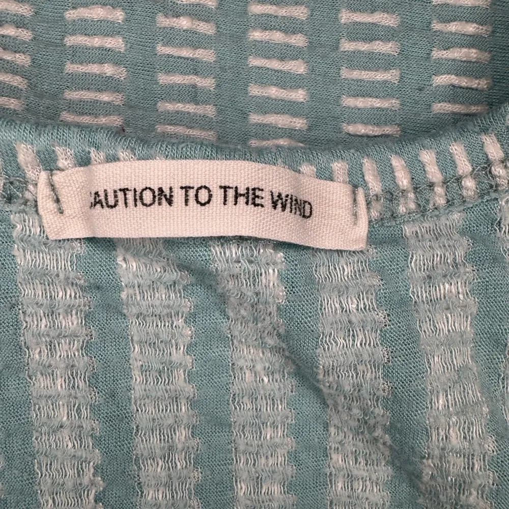 Caution to the Wind Women's Sleeveless Midi Dress Green White.  B11 - Image 11