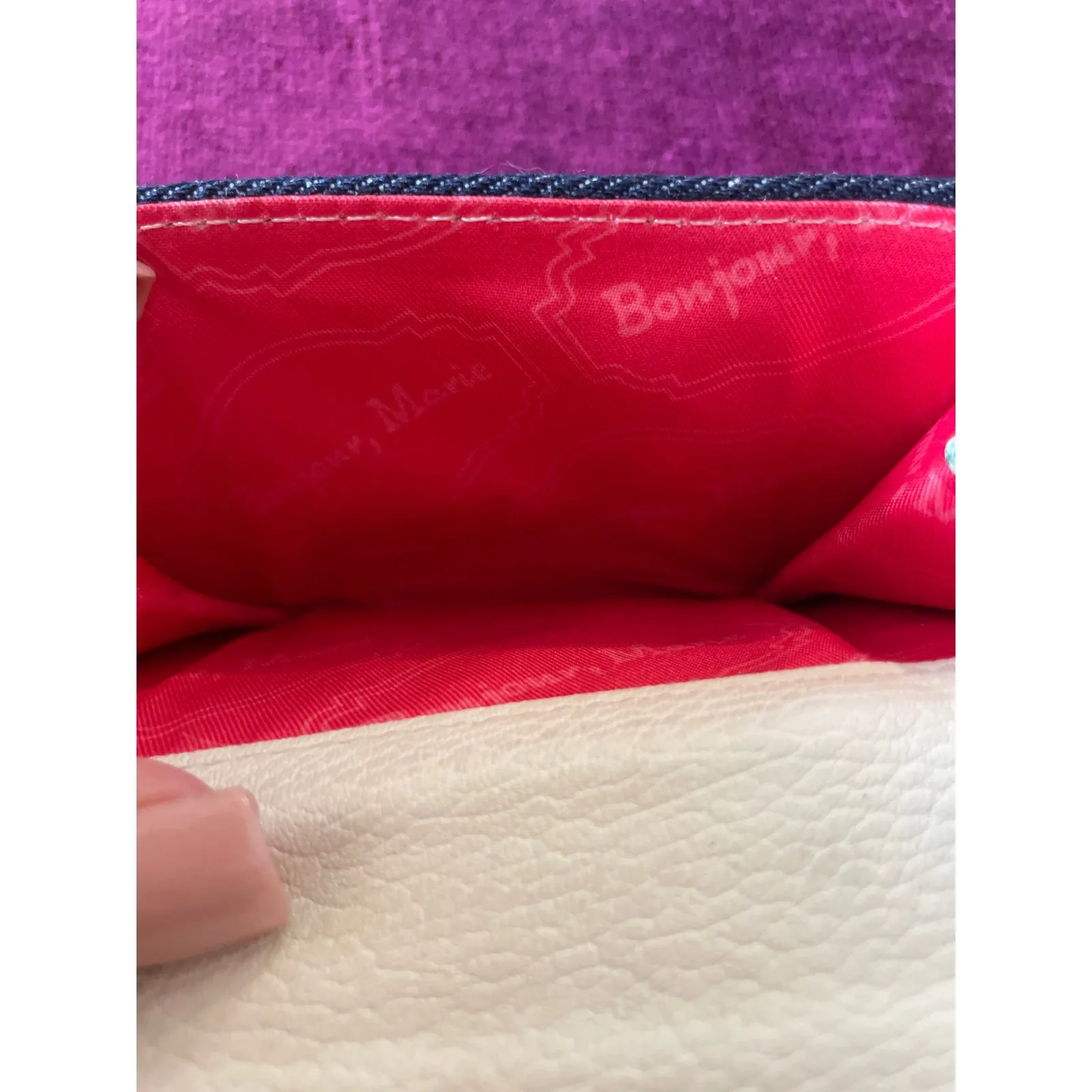 LOUNGEFLY x DISNEY Aristocats Bonjour Marie Denim Wallet Cat AS-IS - Image 3