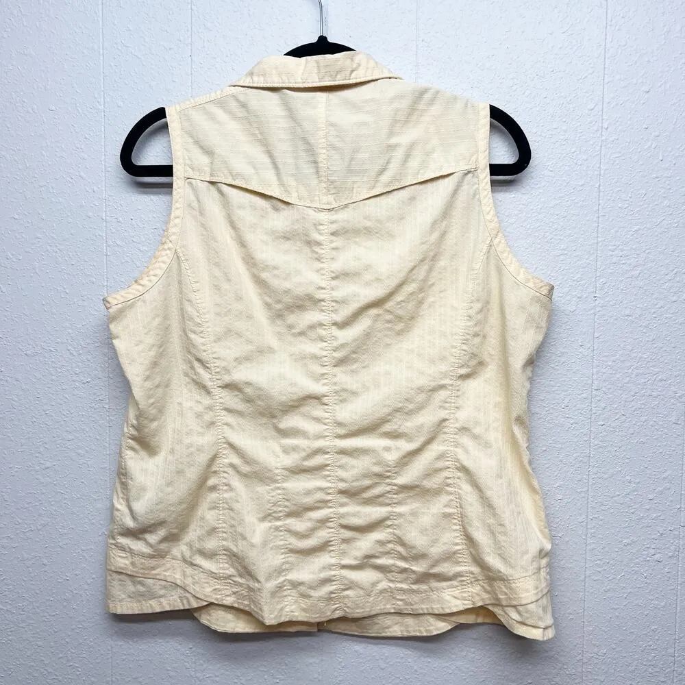 Columbia Titanium Womens Button Down Sleeveless Hiking Outdoor Shirt Size XL - Image 5