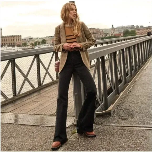 NEW Madewell‎ The Perfect Vintage Flare Jean in Sherborn Wash, 27 - Image 3