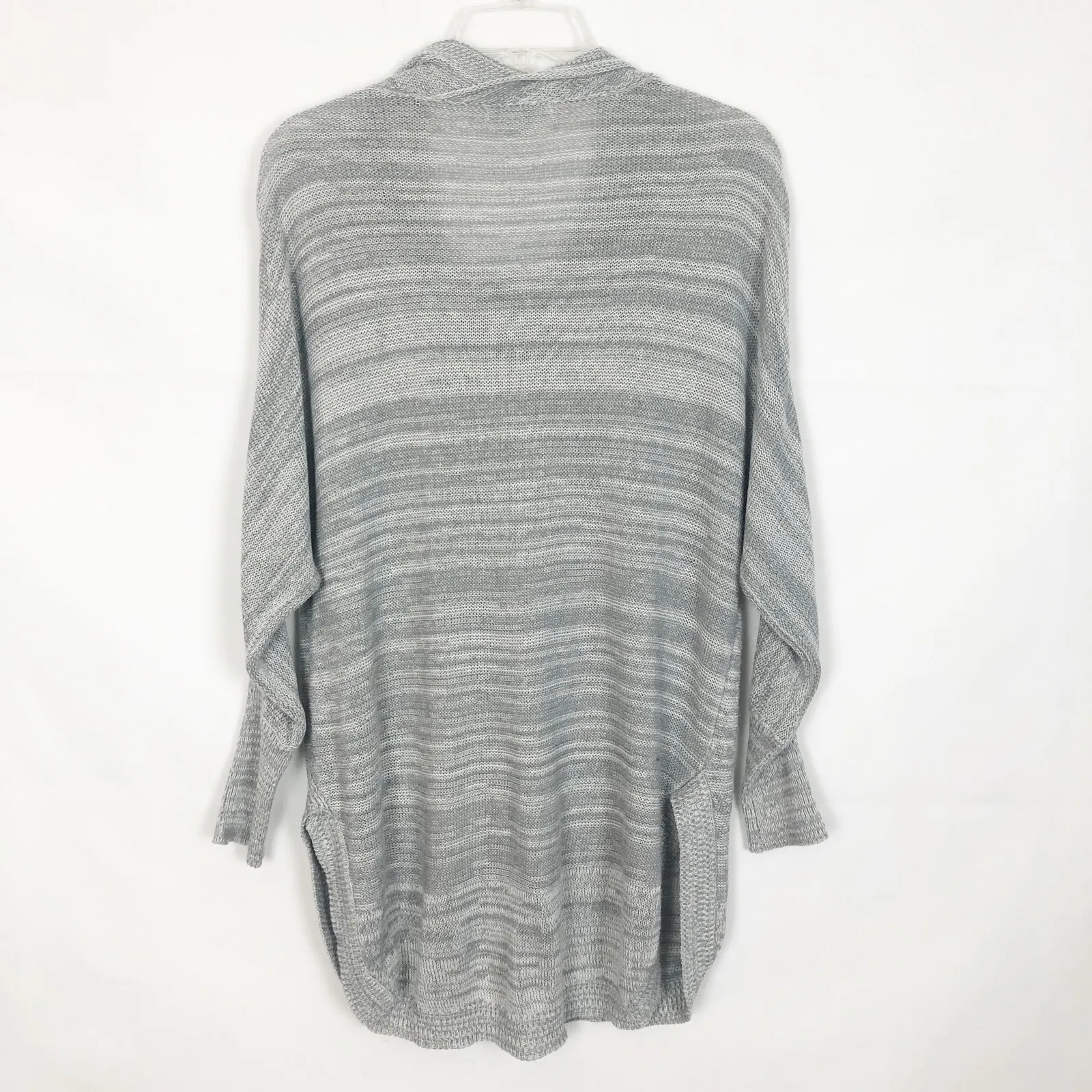 De Collection Cowl Neck Dolman Sleeve Gray Sweater - Image 6