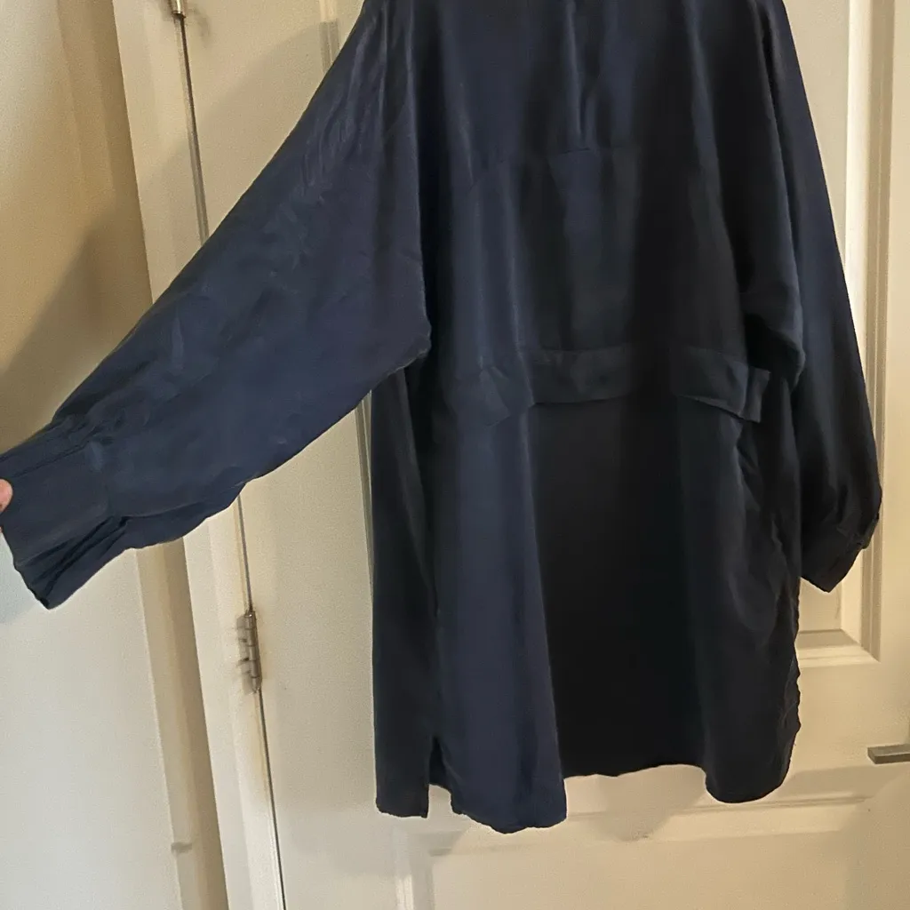 Lunya Deep Blue Kimono Size undefined - Image 5