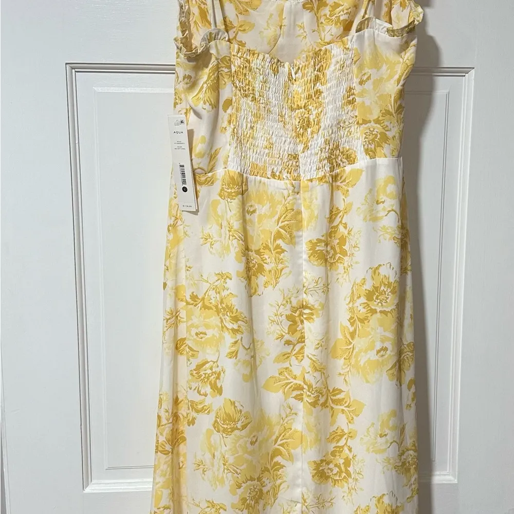 NWT Toile de Jouy Sleeveless Floral Dress by Aqua - Image 5