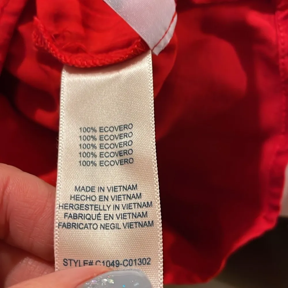 Cloth & Stone Red Women's Top - Image 5