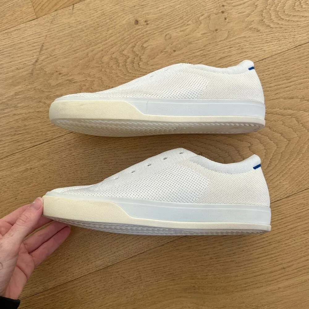 Rothy’s - The Lace Up Sneaker in White - Image 7