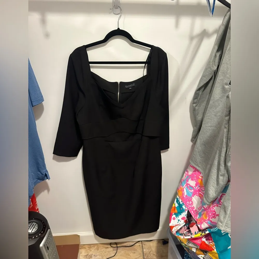 ELOQUII black dress size 18 - Image 2