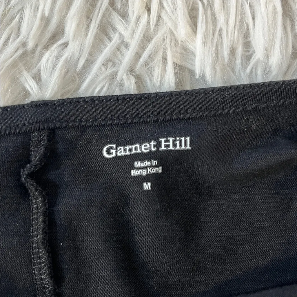 Garnet Hill black dress Size Medium - Image 3