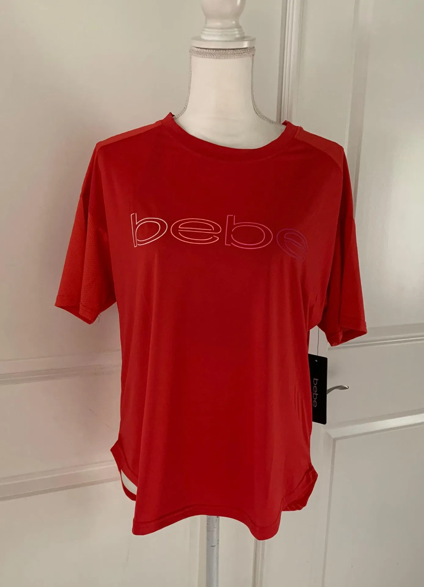 Sport short sleeve curve mesh tee - Image 2